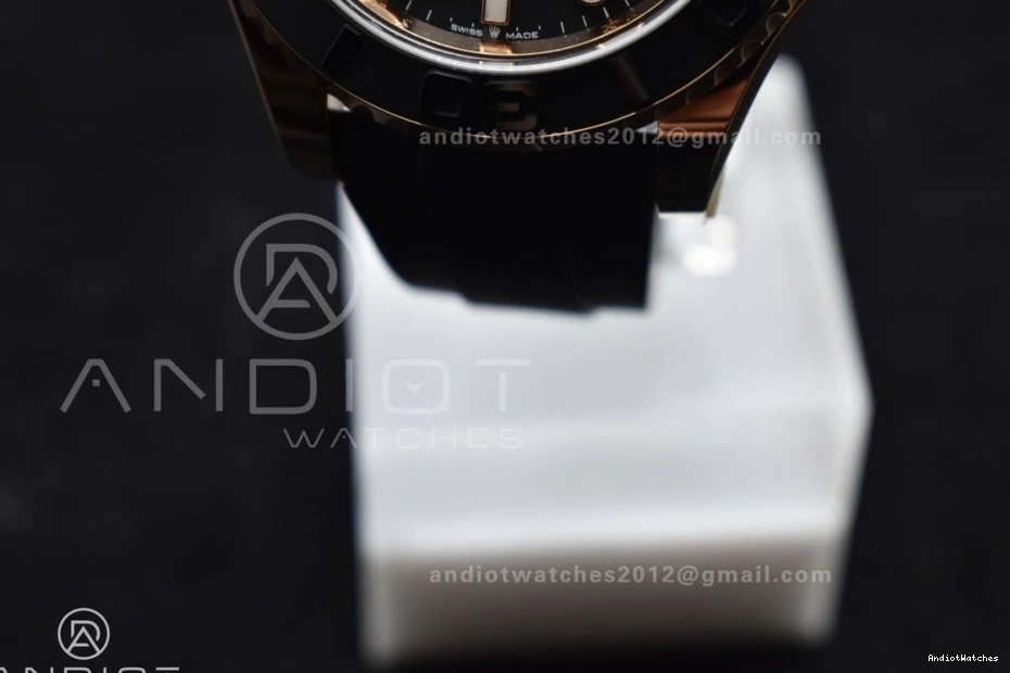 126655 ARF 1:1 WrinkleFree on Best Oysterflex 1203 Strap VR3235 (Gain Edition Yacht-Master Weight) 0319